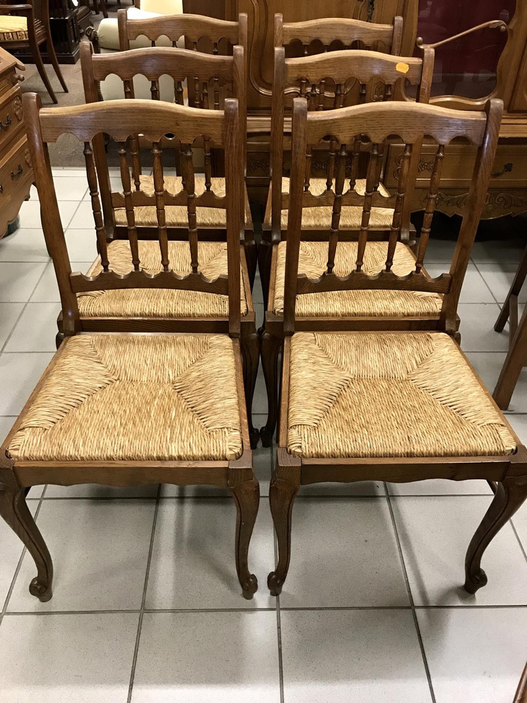 Krēsli, 6 gab