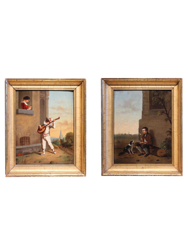 Oil paintings (2pcs)