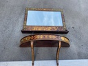 Console Table with Mirror