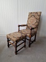 Armchair and footstool