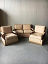 Dīvāns un atzveltnes krēsli (2gab)